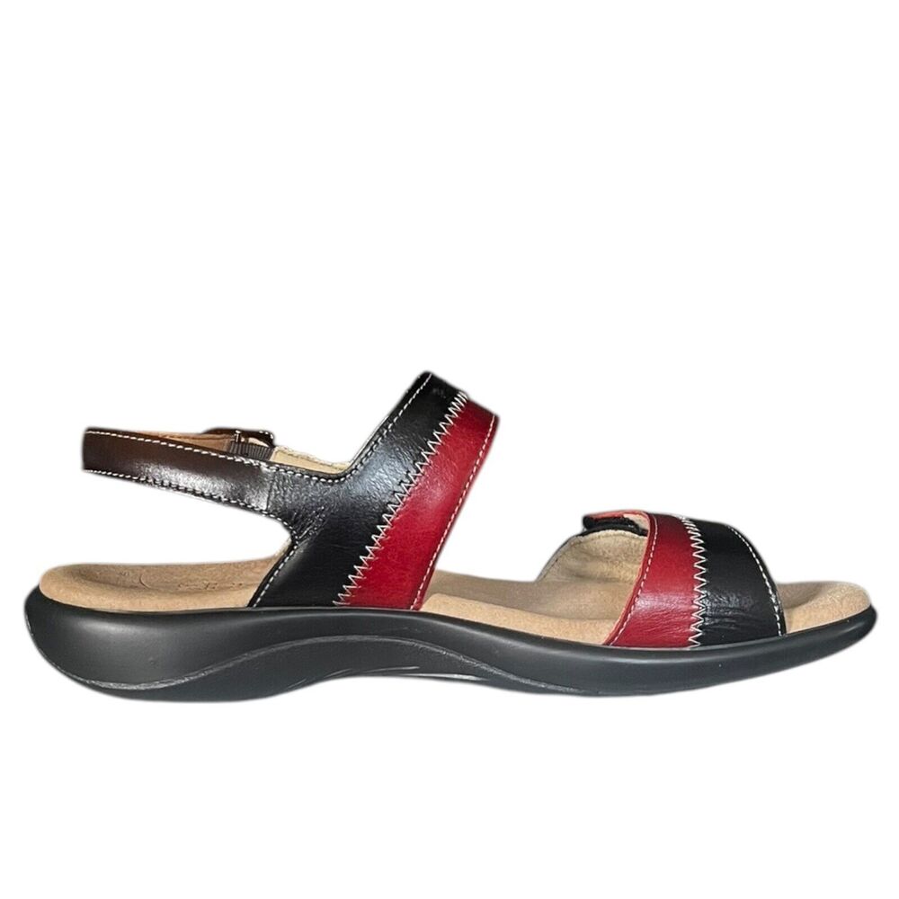 SAS Shoes Sandals Women Size 8.5n Nudu Heel Strap Shoes